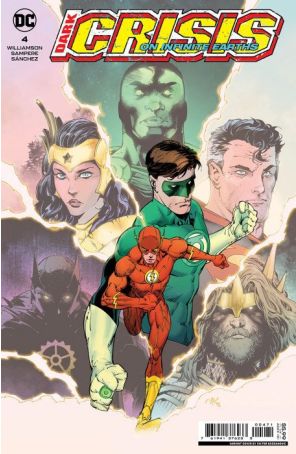Dark Crisis 4F published by DC with cover art by Viktor Bogdanovic