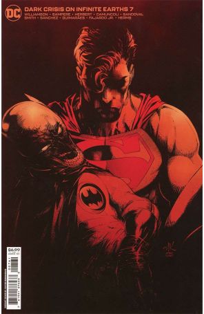 Dark Crisis 7E published by DC with cover art by Viktor Bogdanovic