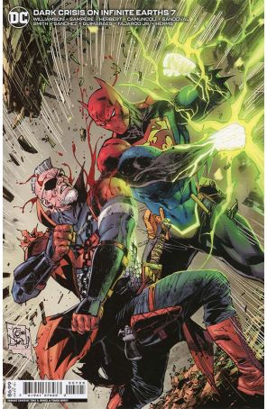 Dark Crisis 7L published by DC with cover art by Tony S. Daniel