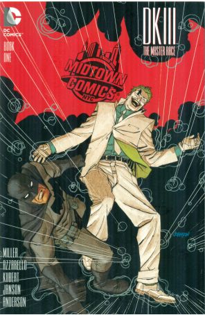 Dark Knight III: The Master Race 1V106 published by DC with cover art by Dave Johnson
