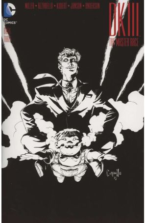 Dark Knight III: The Master Race 3H published by DC with cover art by Greg Capullo
