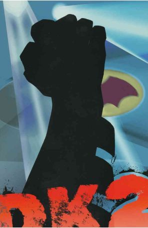 The Dark Knight Strikes Again 1 published by DC with cover art by Frank Miller