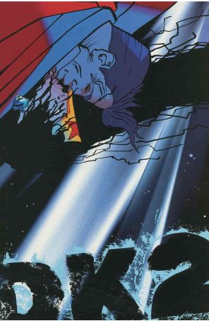 The Dark Knight Strikes Again 2 published by DC with cover art by Frank Miller