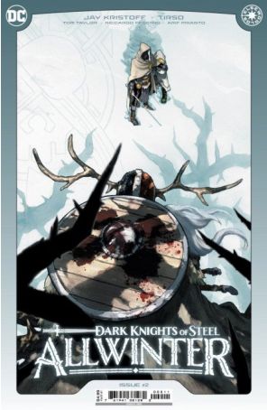 Dark Knights of Steel: Allwinter 2A published by DC with cover art by Tirso Cons