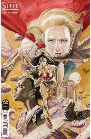 Dark Knights of Steel 8B published by DC with cover art by J. G. Jones