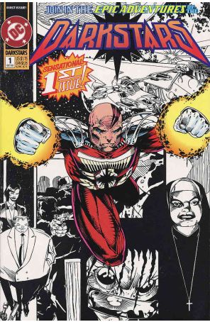 The Darkstars 1 published by DC with cover art by Travis Charest and Larry Stroman
