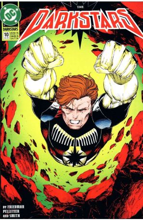The Darkstars 10 published by DC with cover art by Travis Charest