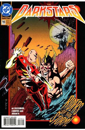 The Darkstars 16 published by DC with cover art by Randy DuBurke