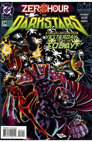The Darkstars 24 published by DC with cover art by Mike Deodato Jr.