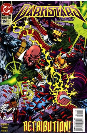 The Darkstars 25 published by DC with cover art by Mike Deodato Jr.
