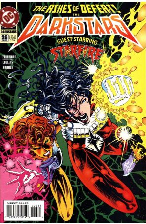 The Darkstars 26 published by DC with cover art by Mike Deodato Jr.