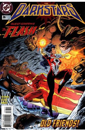 The Darkstars 36 published by DC with cover art by Mike Collins