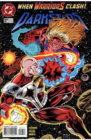 The Darkstars 37 published by DC with cover art by Mike Collins