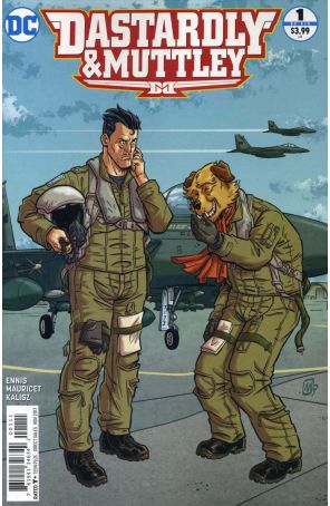 Dastardly And Muttley 1 published by DC with cover art by Mauricet
