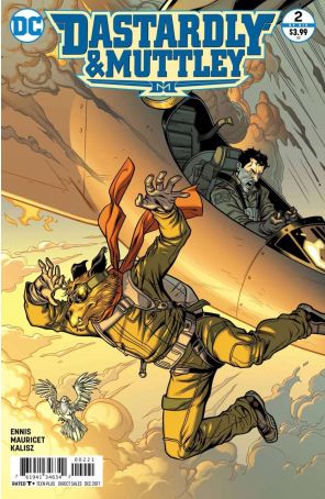 Dastardly And Muttley 2A published by DC with cover art by Emanuela Lupacchino