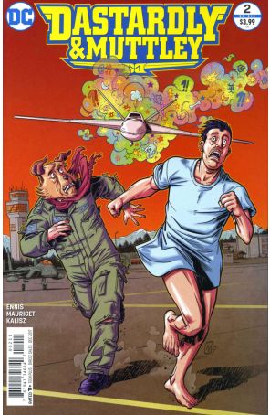 Dastardly And Muttley 2 published by DC with cover art by Mauricet