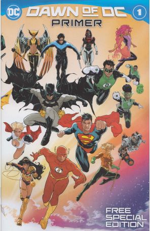 Dawn of DC Primer Special Edition 2023A published by DC with cover art by Jeff Spokes