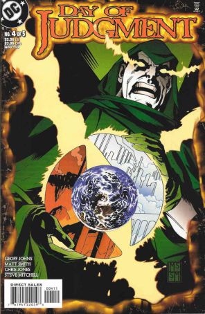 Day of Judgment 4 published by DC with cover art by Matthew Smith