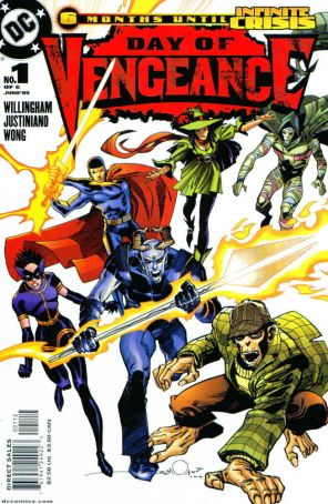 Day of Vengeance 1 (2nd) published by DC with cover art by Walt Simonson
