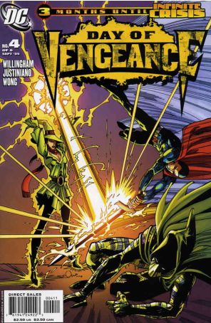 Day of Vengeance 4 published by DC with cover art by Walt Simonson
