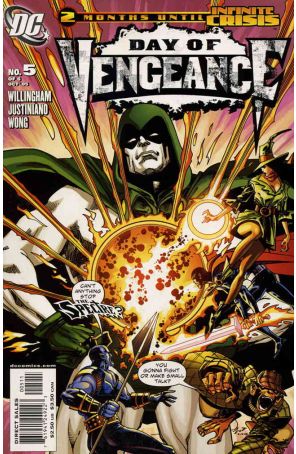 Day of Vengeance 5 published by DC with cover art by Walt Simonson