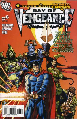 Day of Vengeance 6 published by DC with cover art by Walt Simonson