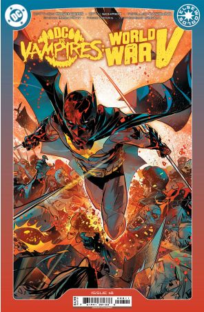 Dc Vs. Vampires: World War V 8A published by DC with cover art by Otto Schmidt
