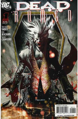 Dead Romeo 1 published by DC with cover art by Ryan Benjamin