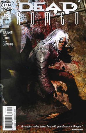Dead Romeo 3 published by DC with cover art by Ryan Benjamin