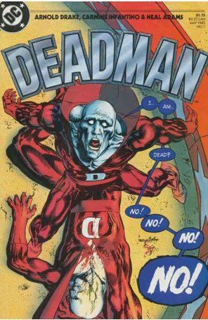 Deadman (1st series) 1 published by DC with cover art by Neal Adams