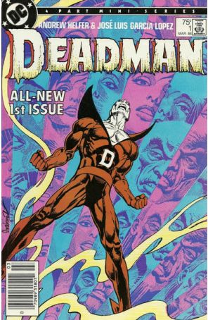 Deadman (2nd series) 1 (Newsstand) published by DC with cover art by José Luis García-López