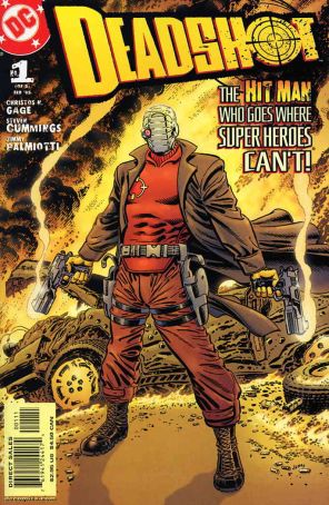 Deadshot (2nd Series) 1 published by DC with cover art by Mike Zeck
