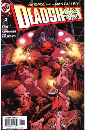 Deadshot (2nd Series) 2 published by DC with cover art by Mike Zeck