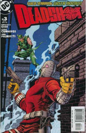 Deadshot (2nd Series) 3 published by DC with cover art by Mike Zeck
