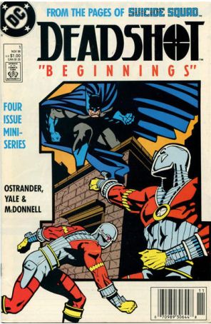 Deadshot 1 (Newsstand) published by DC with cover art by Luke McDonnell