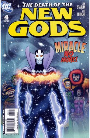 Death of the New Gods 4 published by DC with cover art by Jim Starlin