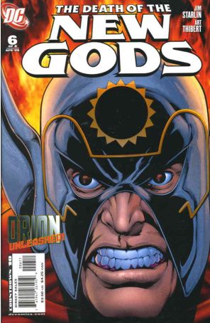 Death of the New Gods 6 published by DC with cover art by Jim Starlin