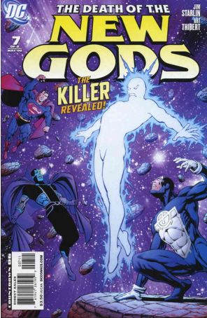 Death of the New Gods 7 published by DC with cover art by Jim Starlin