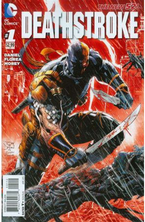 Deathstroke (2nd Series) 1 (2nd) published by DC with cover art by Tony Daniel