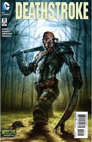 Deathstroke (2nd Series) 11A published by DC with cover art by E.m. Gist