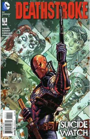 Deathstroke (2nd Series) 11 published by DC with cover art by Tony S. Daniel