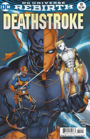 Deathstroke (3rd Series) 10A published by DC with cover art by Shane Davis