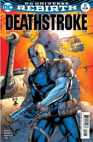 Deathstroke (3rd Series) 12A published by DC with cover art by Shane Davis