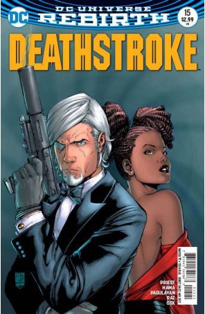 Deathstroke (3rd Series) 15A published by DC with cover art by Shane Davis