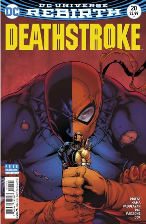 Deathstroke (3rd Series) 20A published by DC with cover art by Shane Davis