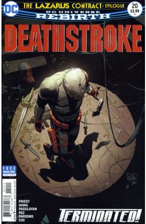Deathstroke (3rd Series) 20 published by DC with cover art by Lee Weeks