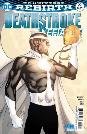 Deathstroke (3rd Series) 22A published by DC with cover art by Shane Davis