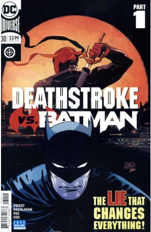 Deathstroke (3rd Series) 30 published by DC with cover art by Lee Weeks