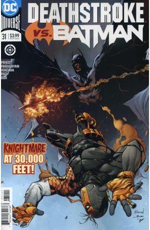 Deathstroke (3rd Series) 31 published by DC with cover art by Robson Rocha