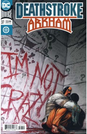 Deathstroke (3rd Series) 37 published by DC with cover art by Tyler Kirkham